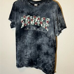 Gildan Black Tie-Dye Men's Tee